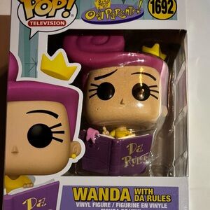 Funko Pop! Wanda with Da Rules Vinyl Figure - Purple and Pink -Cosmo #1691 NEW